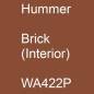 Preview: Hummer, Brick (Interior), WA422P.